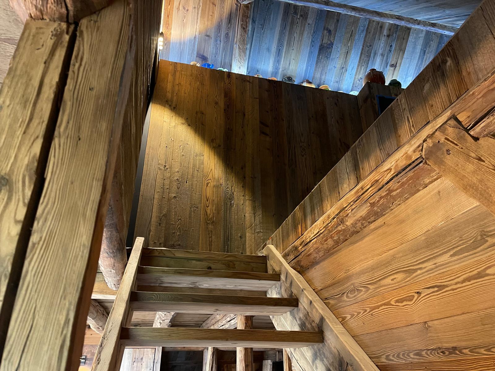 Wooden interior architecture